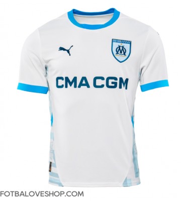 Olympique de Marseille Domácí Dres 2024-25 Krátký Rukáv